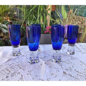 Blue Water Glasses