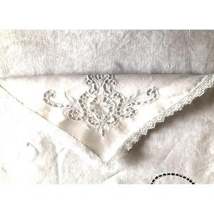 Nappe En Fil Et 6 Serviettes 