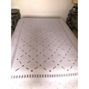 Nappe ou jeté de lit 