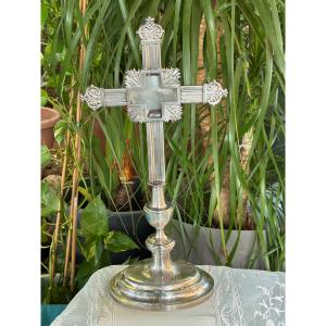 Croix argent XVIII