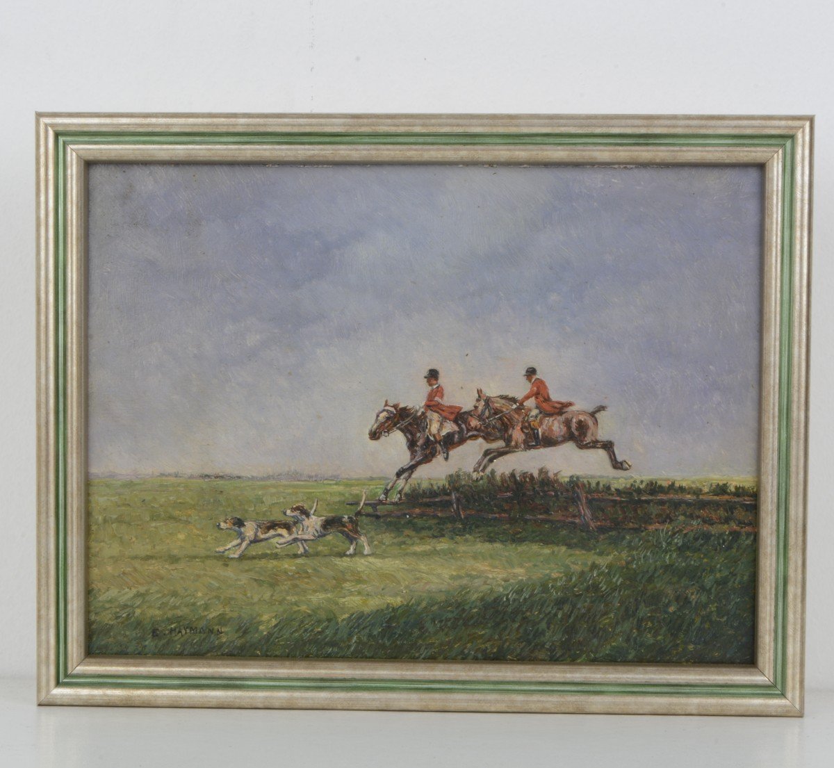 Hunting With Hounds - Ernest Haymann 1873-1947-photo-3