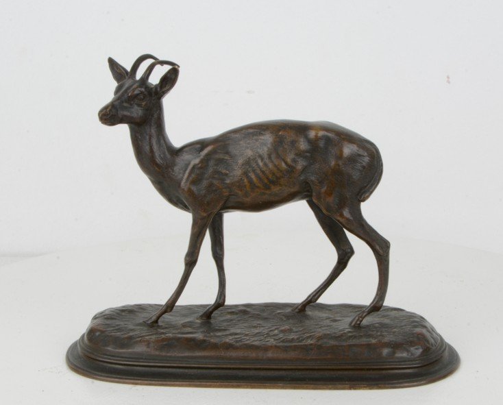 Chamois - A. Leonard 1821-1877