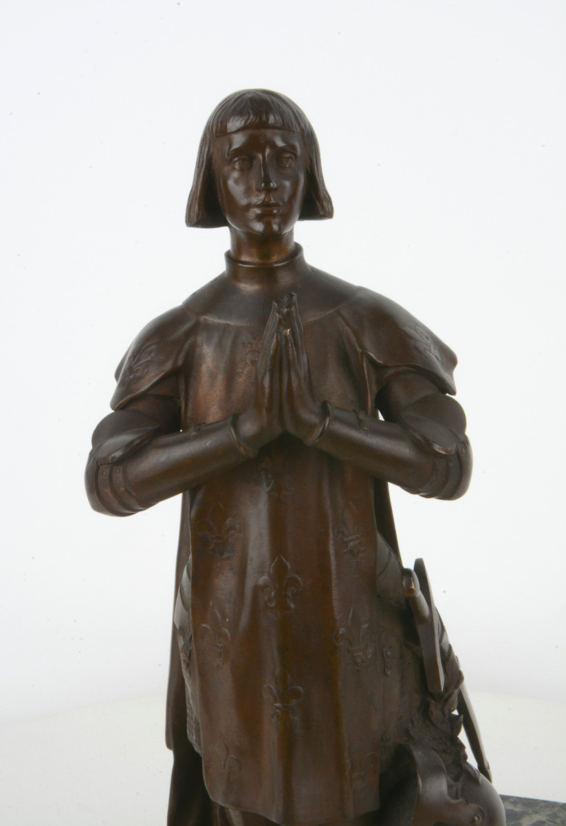 Jeanne d'Arc en Prière - Léon FAGEL 1851-1913-photo-3