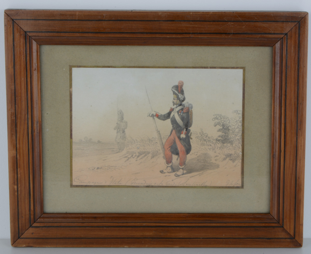 Grenadiers à La Garde - Théodore Fort 1810-1896