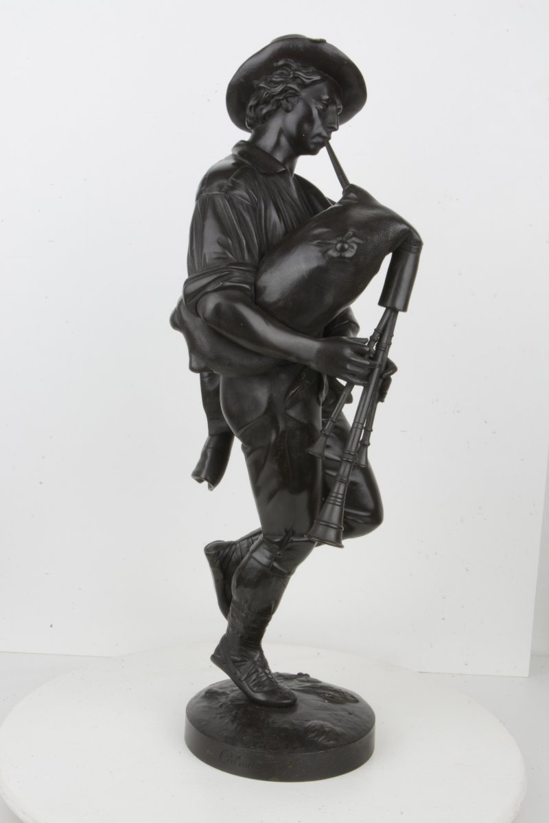 El Gaitero - Celstin Clamels 1822-1906 - Joueur de cornemuse-photo-1