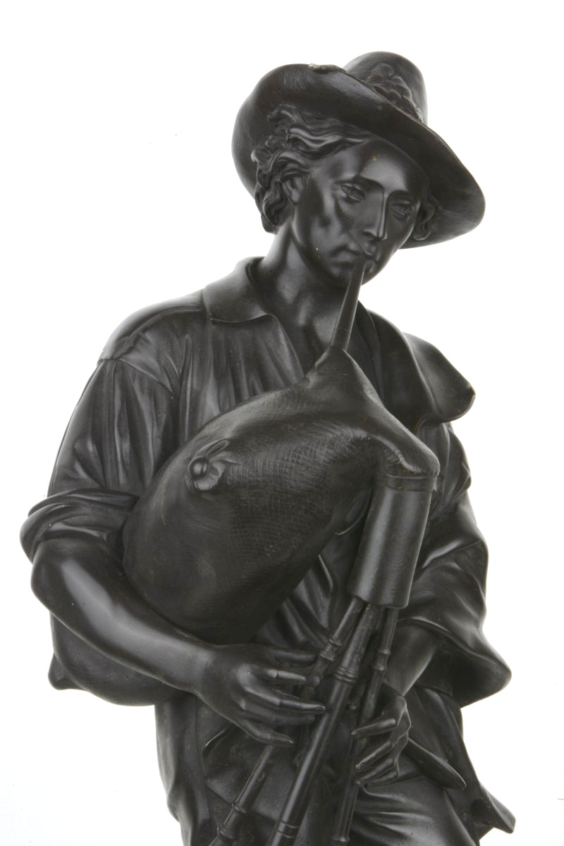 El Gaitero - Celstin Clamels 1822-1906 - Joueur de cornemuse-photo-3