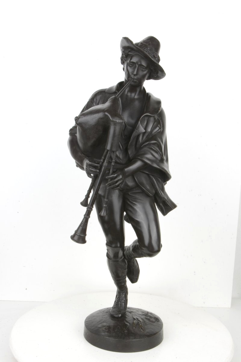 El Gaitero - Celstin Clamels 1822-1906 - Joueur de cornemuse