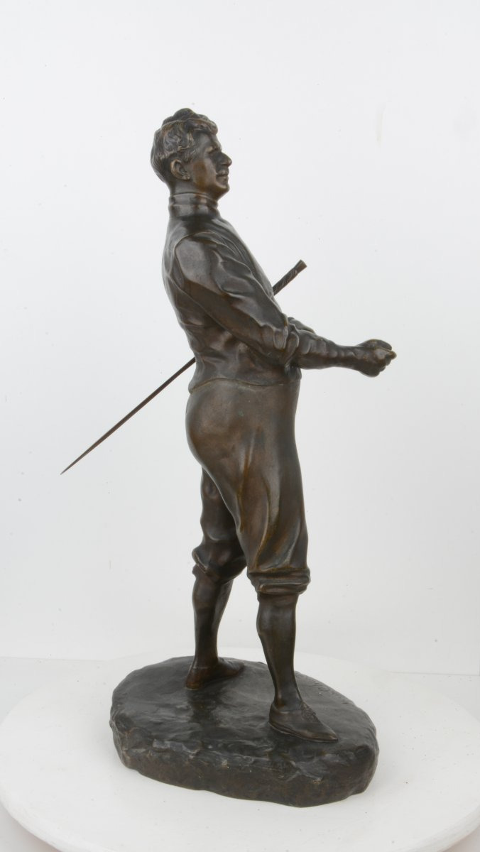 Escrimeur - Jean CHOREL 1875 - 1946 Escrime-photo-1