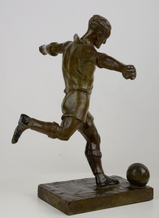 Football: Goal Shooting - Edouard Fraisse 1880 - 1945-photo-2