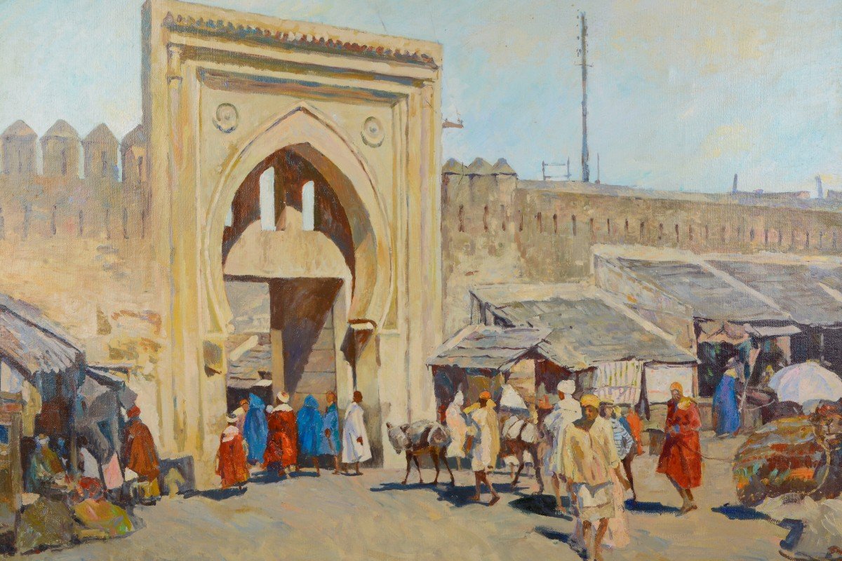 Puerta Del Socco Grande - Tanger - H. Jabran 1917-1993-photo-2