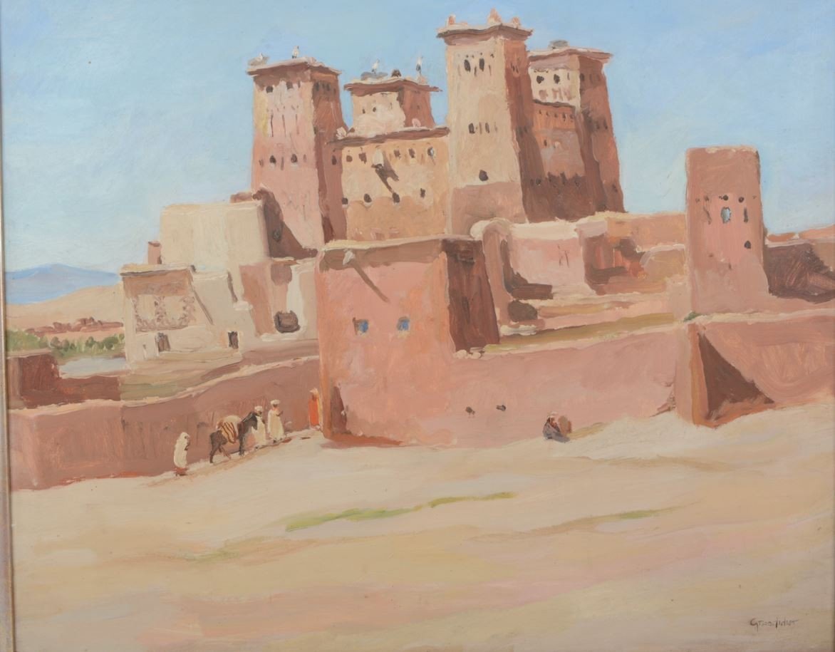 Kasbah De Tiffoultoute - Louis-anselme Grosdidier (1st Half Of The 20th Century)-photo-2