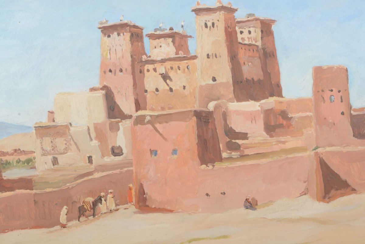 Kasbah de Tiffoultoute - Louis-Anselme GROSDIDIER (1er moitié du XXème sièble)-photo-3