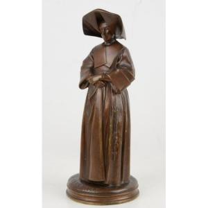 Sister Of Charity - Emmanuel Fremiet 1824-1910