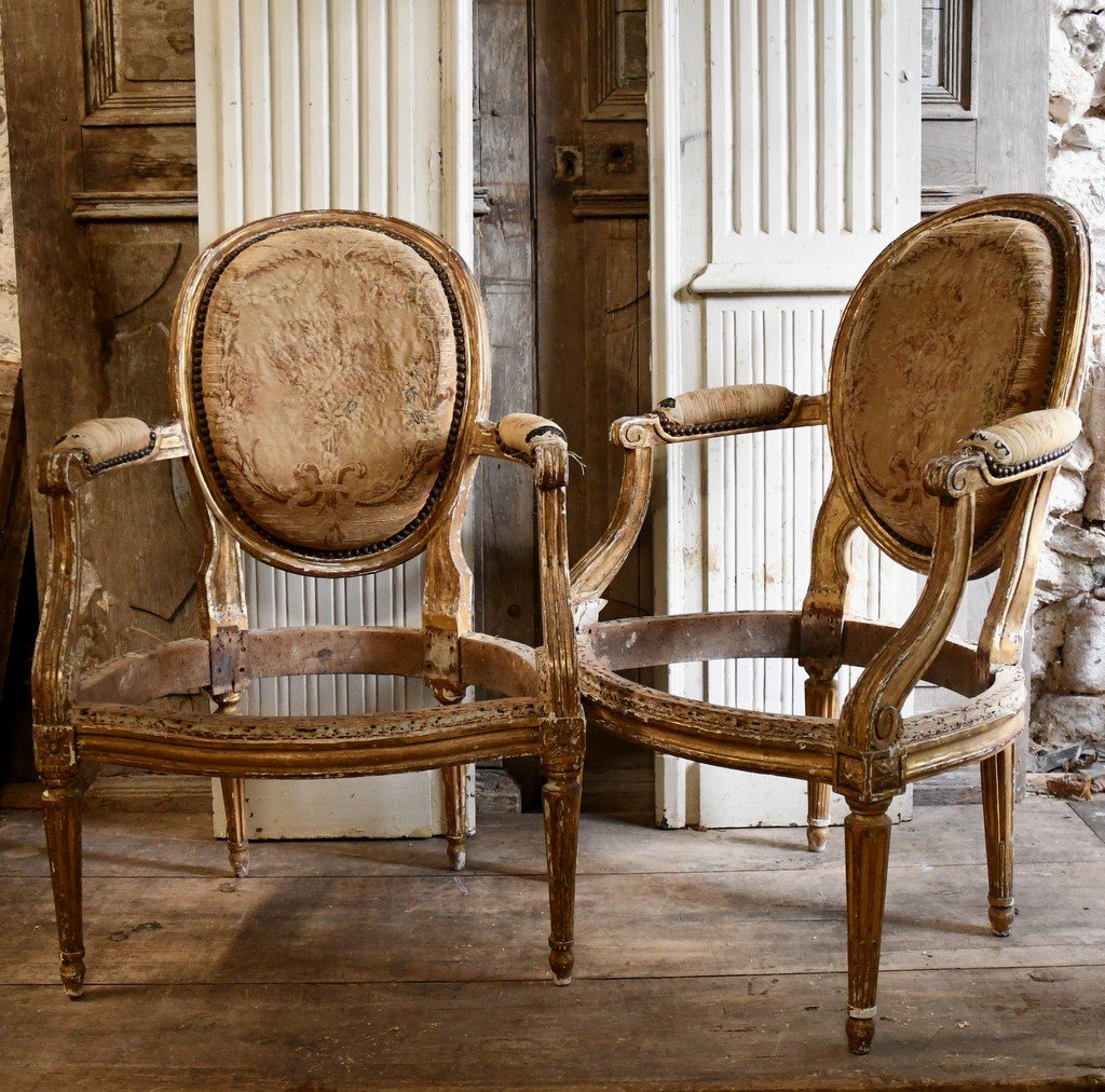 Fauteuils Louis XVI