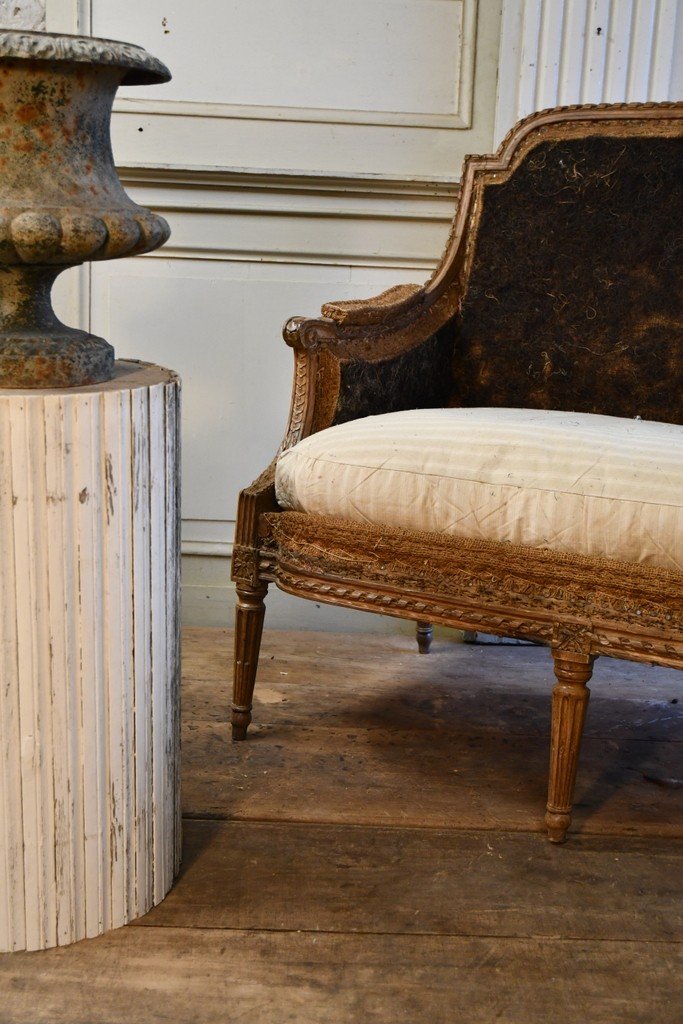 Petite Banquette Louis XVI-photo-2