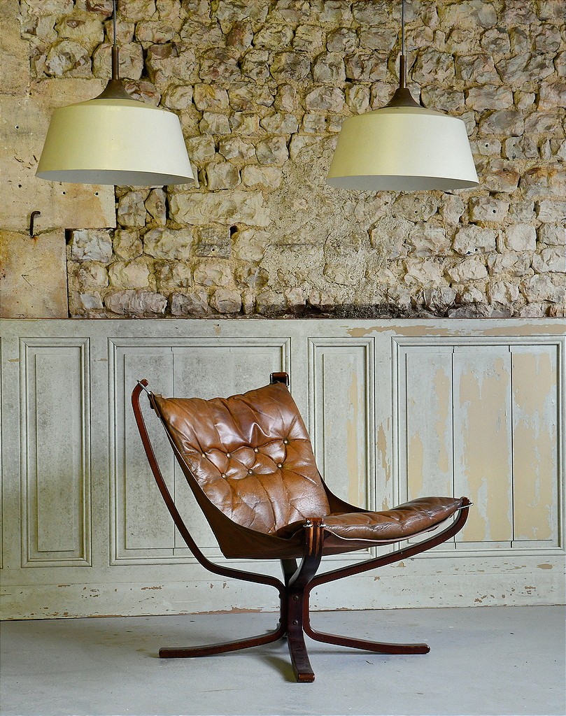 Falcon Leather Armchair