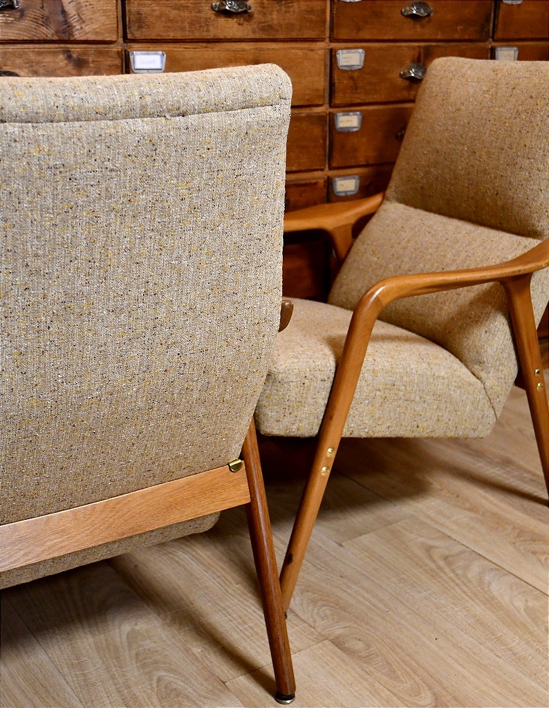 Pair Of Armchairs By Bertil Fridhagen-photo-4