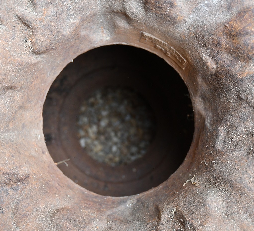 Large Cast-iron Vase-photo-4