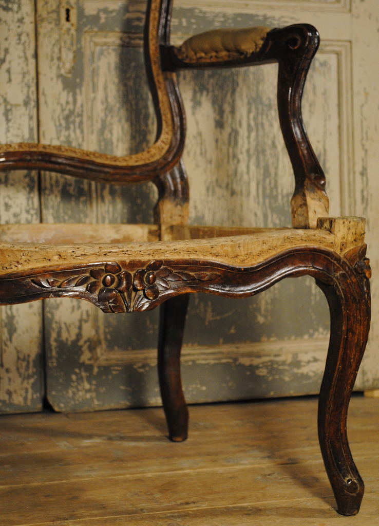 Fauteuil Louis XV De Louis Michel Lefevre-photo-2