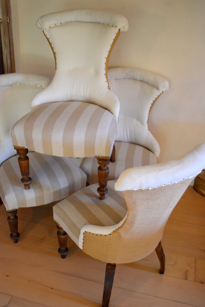 Set Of 4 Napoleon III Fireside Chairs-photo-2