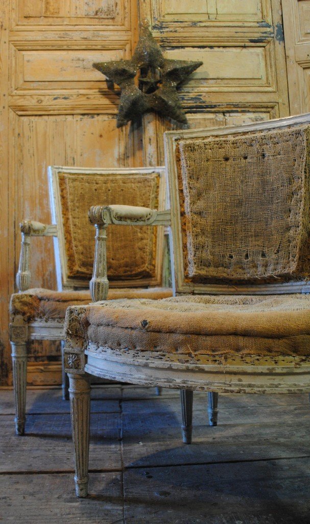Pair Of Louis XVI Armchairs, 18th-photo-2