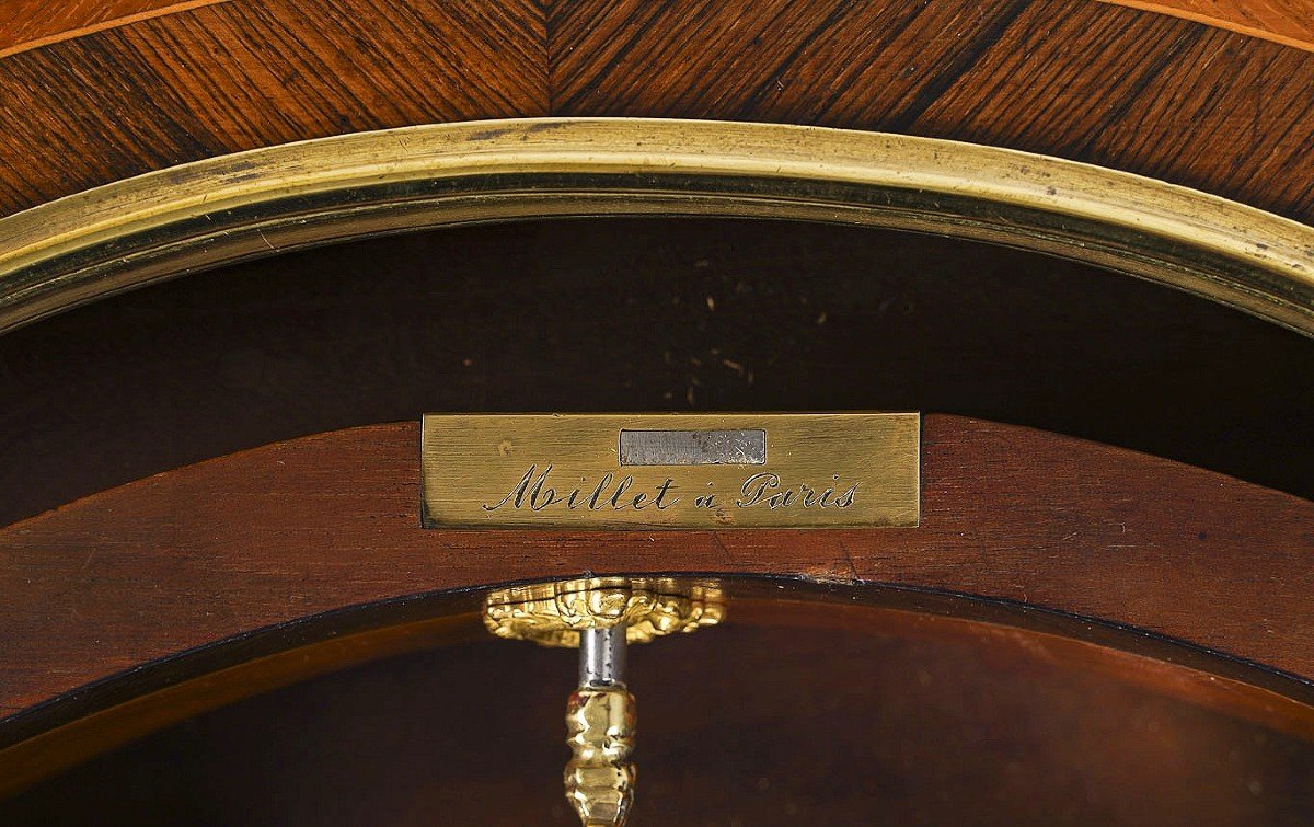 Table De Salon Style Louis XV Estampillée Millet-photo-1