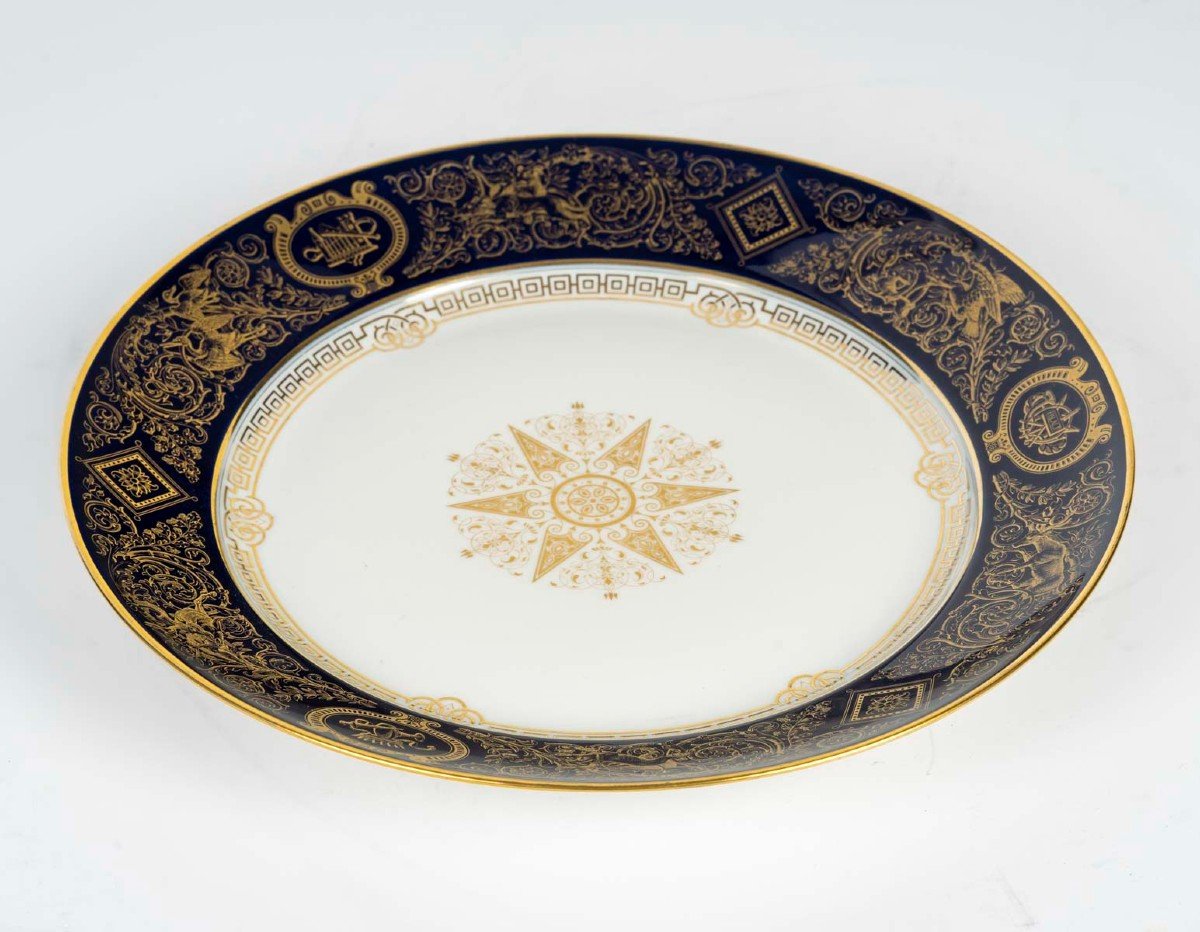 Sèvres Porcelain Plate -photo-3