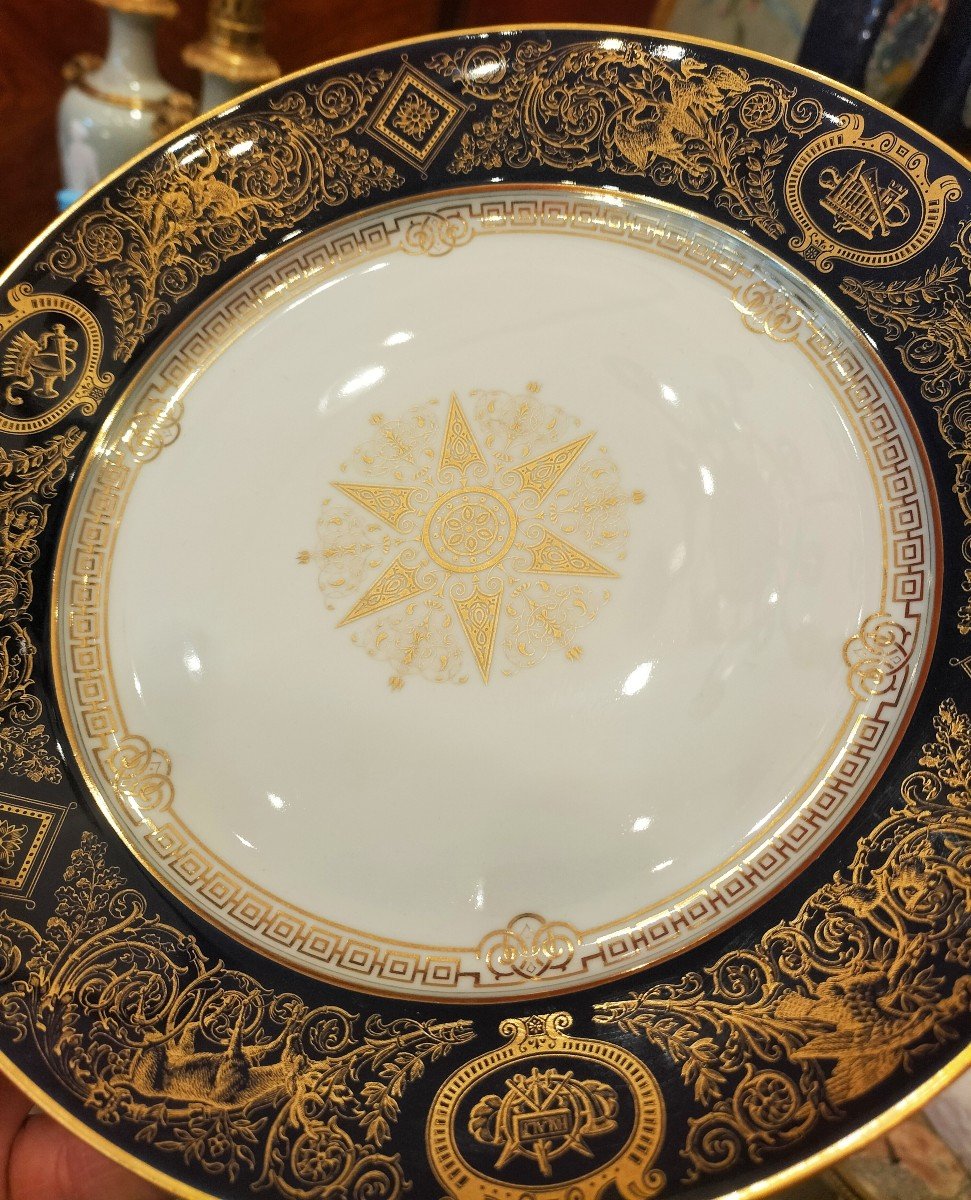 Sèvres Porcelain Plate -photo-3