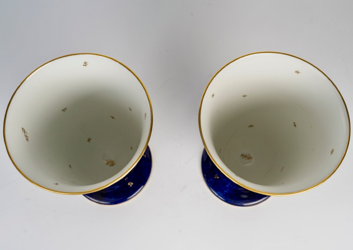 Pair Of Sèvres Porcelain Vases 1936-photo-4