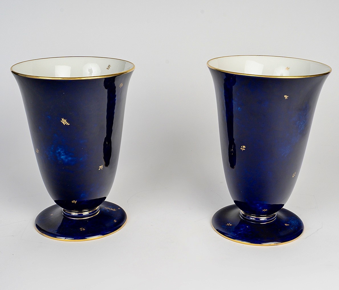Pair Of Sèvres Porcelain Vases 1936