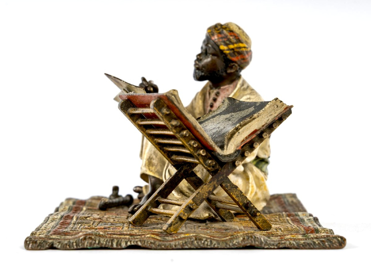 Vienna Bronze Orientalist Franz Bergmann-photo-1