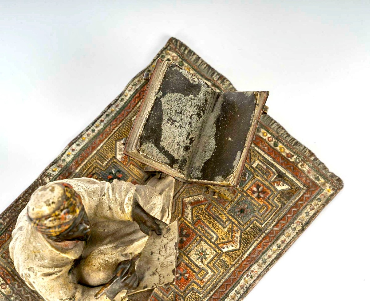 Vienna Bronze Orientalist Franz Bergmann-photo-5