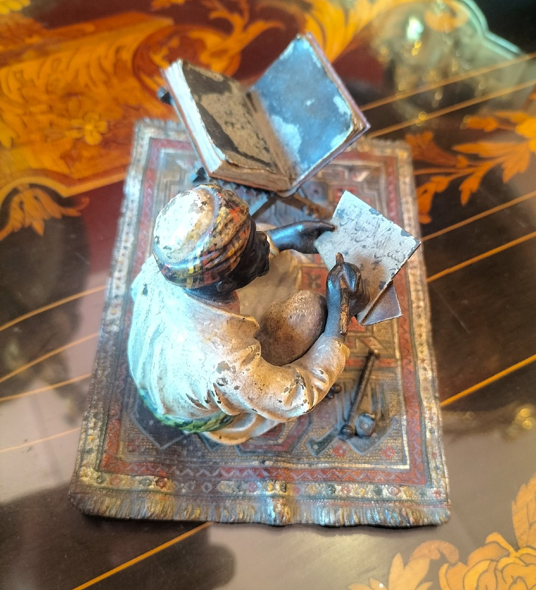 Vienna Bronze Orientalist Franz Bergmann-photo-6