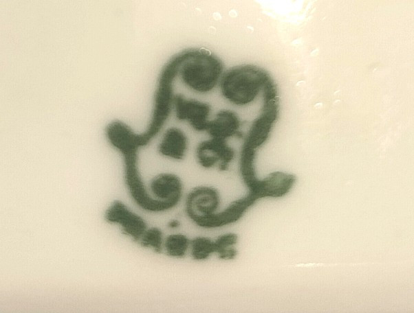 Pair Of Large Limoges Painted Porcelain Platters By William Guerin 19th Century -photo-8