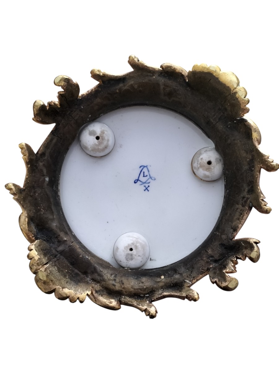 Sèvres 18th Century Porcelain Bowl With Handles And Gilt Bronze Mount -photo-8