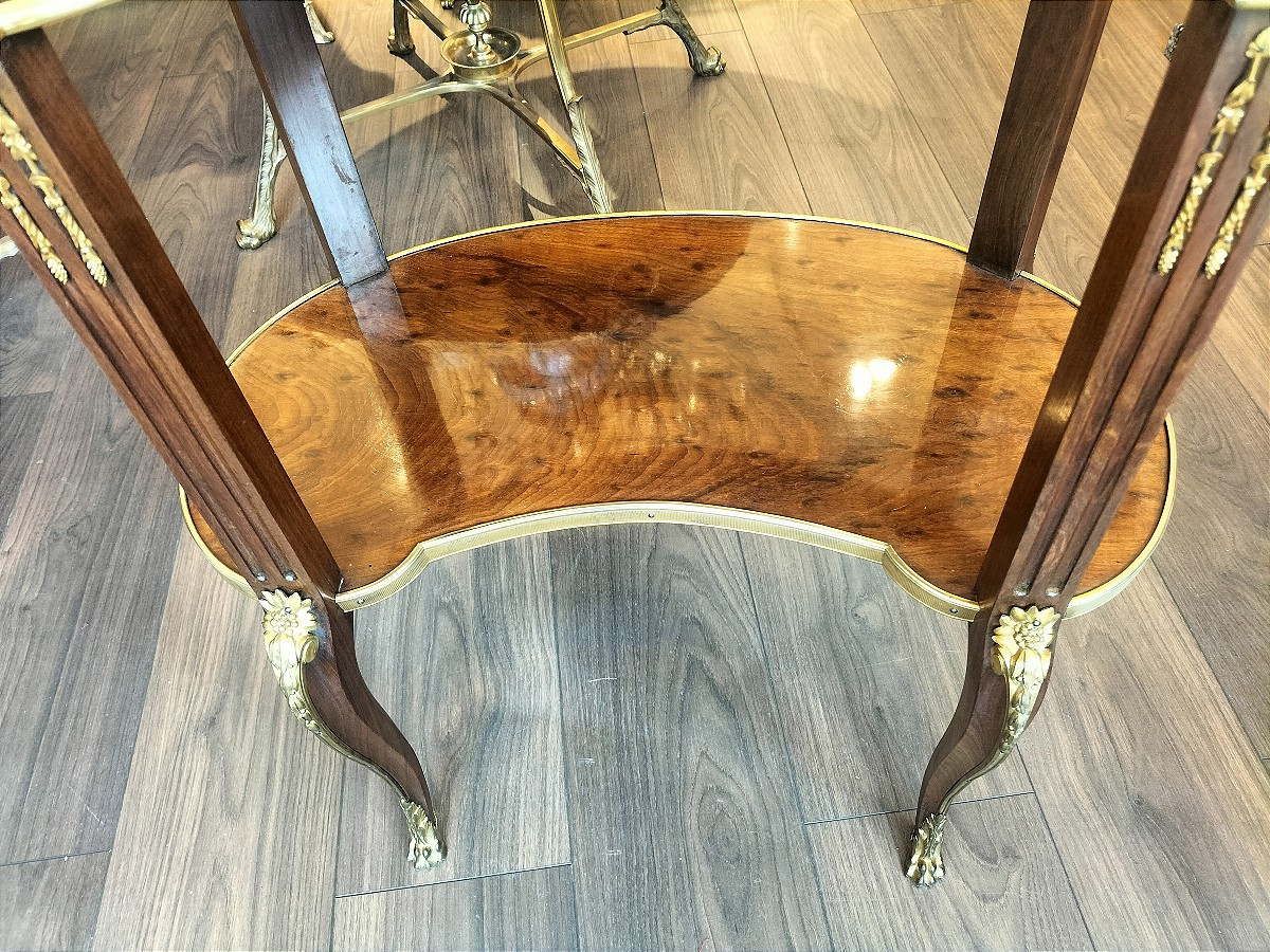 Table de salon style Transition Louis XV- Louis XVI 19ème siècle -photo-6