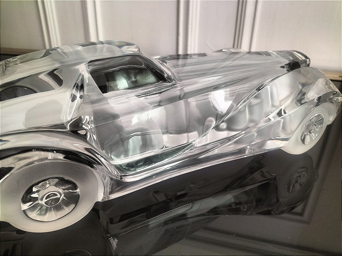 Daum Crystal Bugatti Coupé Riviera Car-photo-4