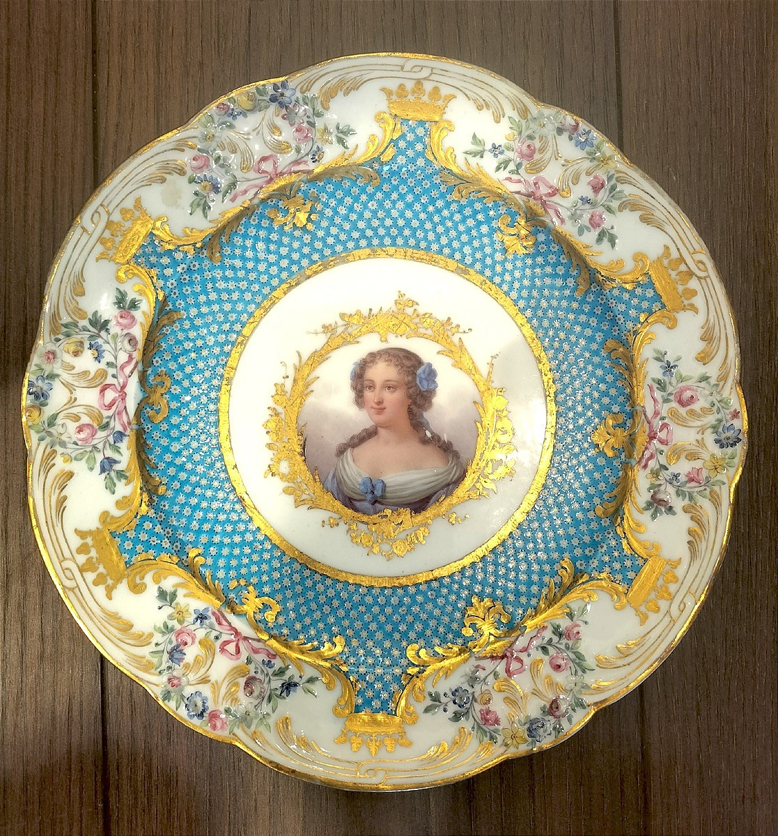 Sèvres Porcelain Plate-photo-2