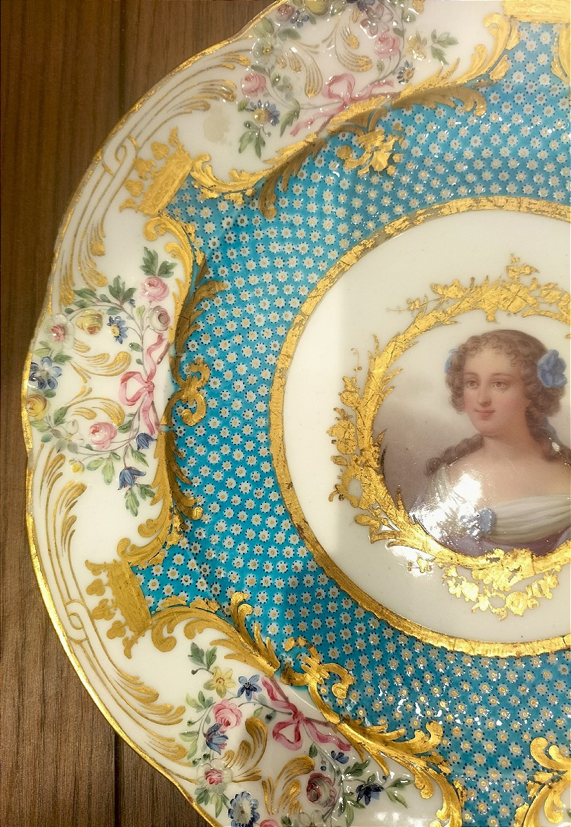 Sèvres Porcelain Plate-photo-1