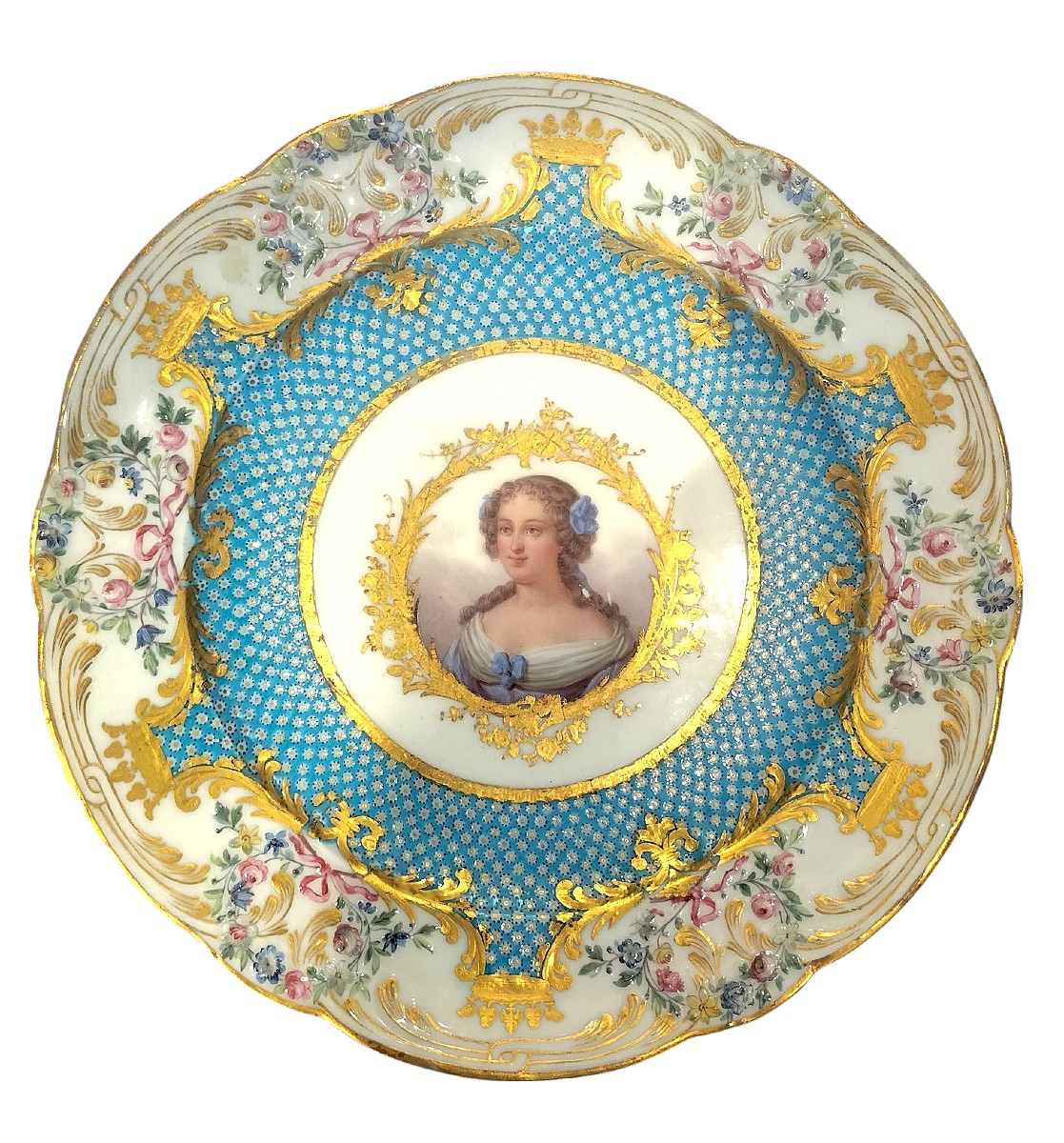Sèvres Porcelain Plate