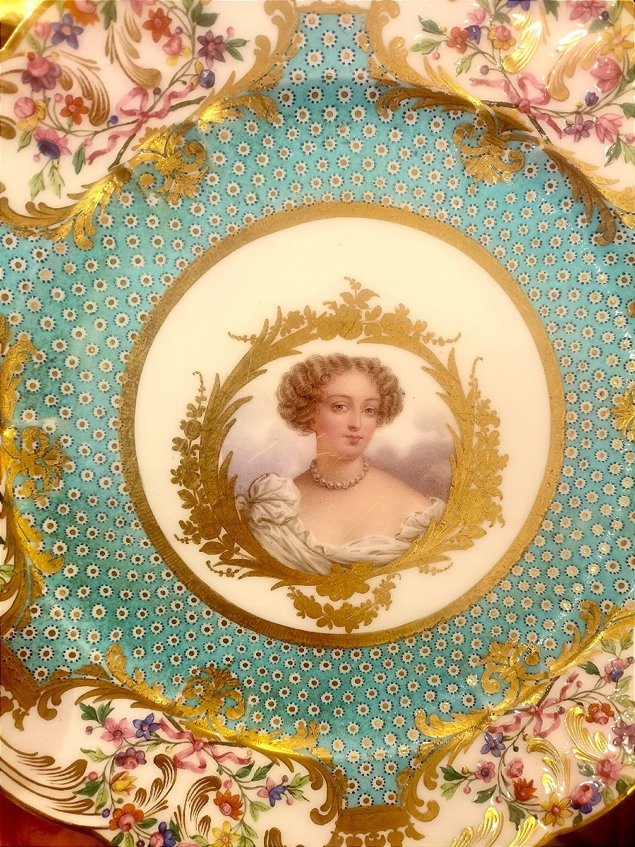 Sèvres Porcelain Plate-photo-2