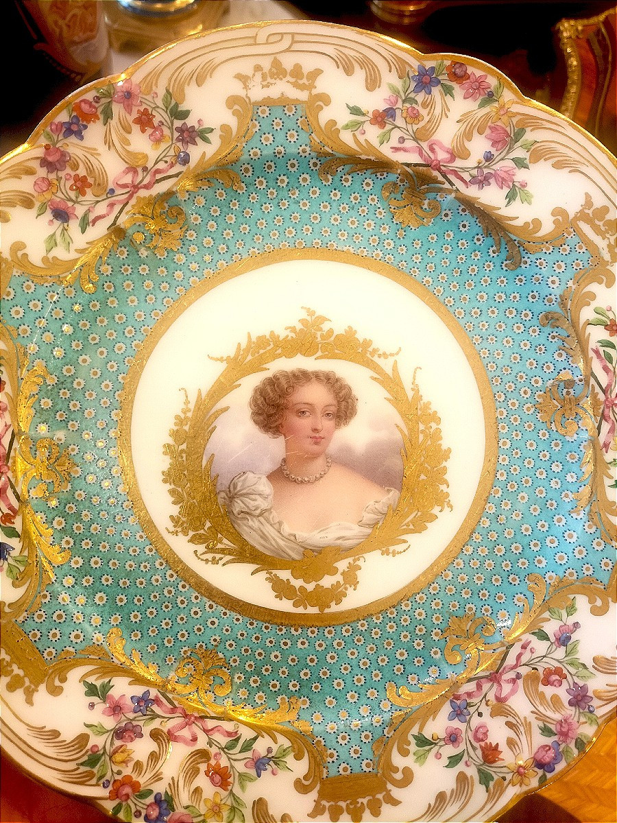 Sèvres Porcelain Plate-photo-3