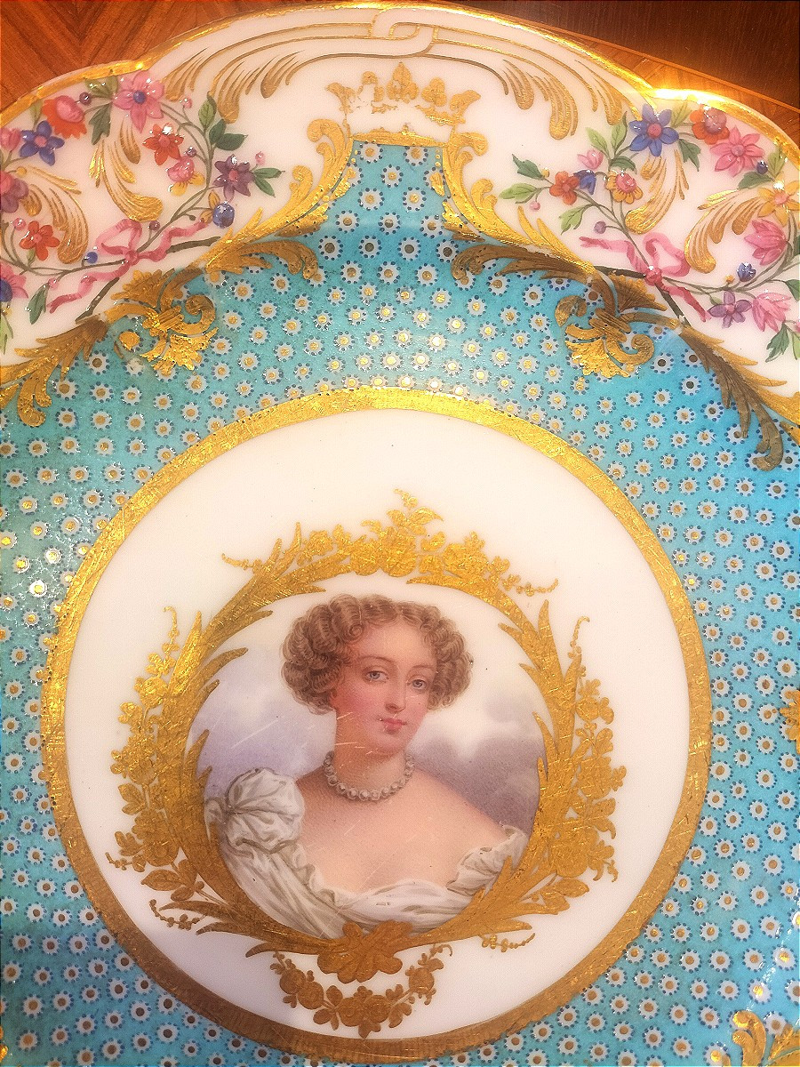 Sèvres Porcelain Plate-photo-4