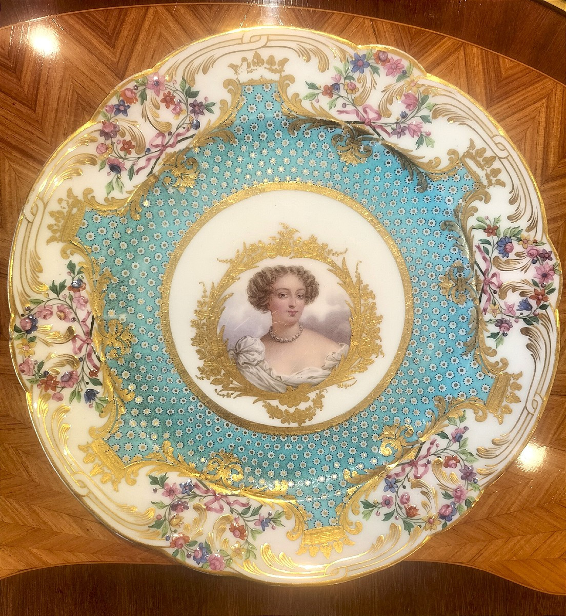 Sèvres Porcelain Plate-photo-5