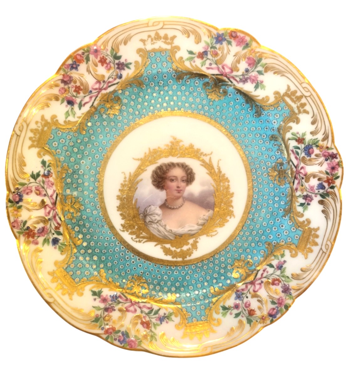 Sèvres Porcelain Plate