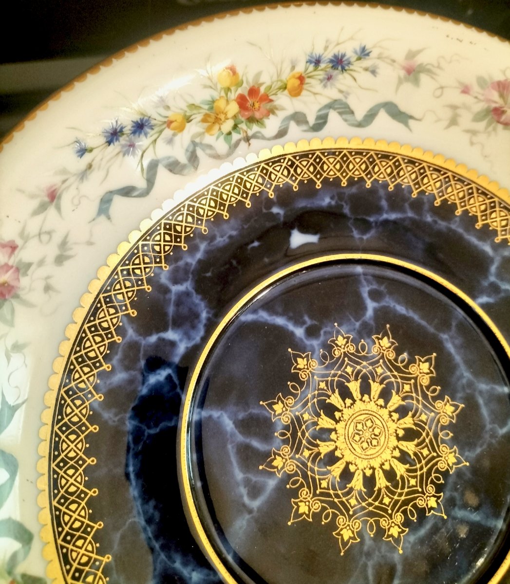 Coupe en porcelaine de Sèvres 1864-photo-4