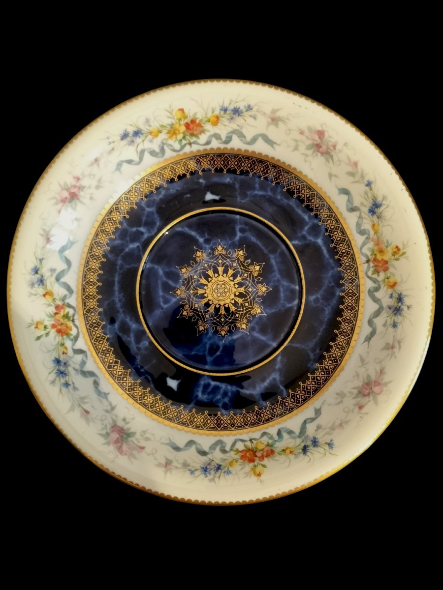 Coupe en porcelaine de Sèvres 1864-photo-6