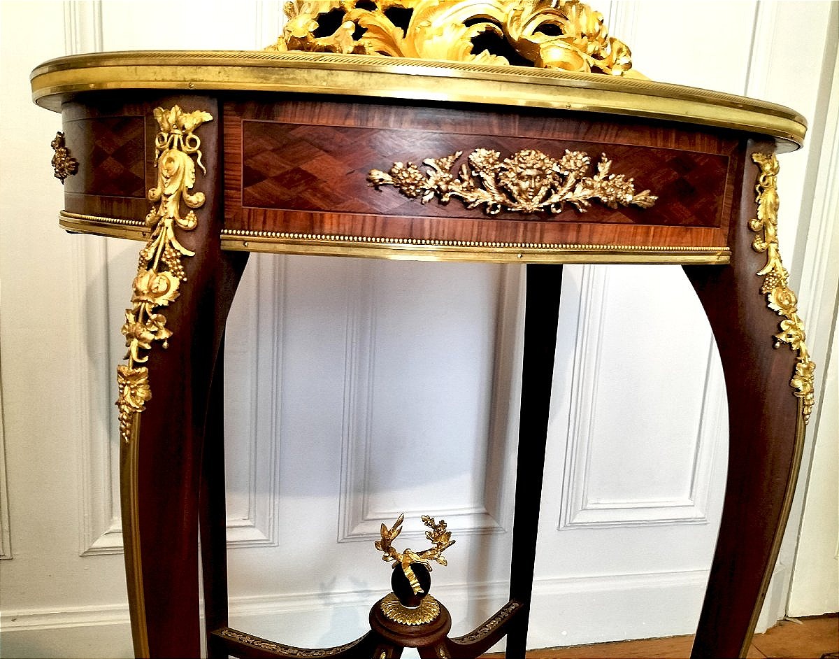 19th-century Transition-style Pedestal Table -photo-5