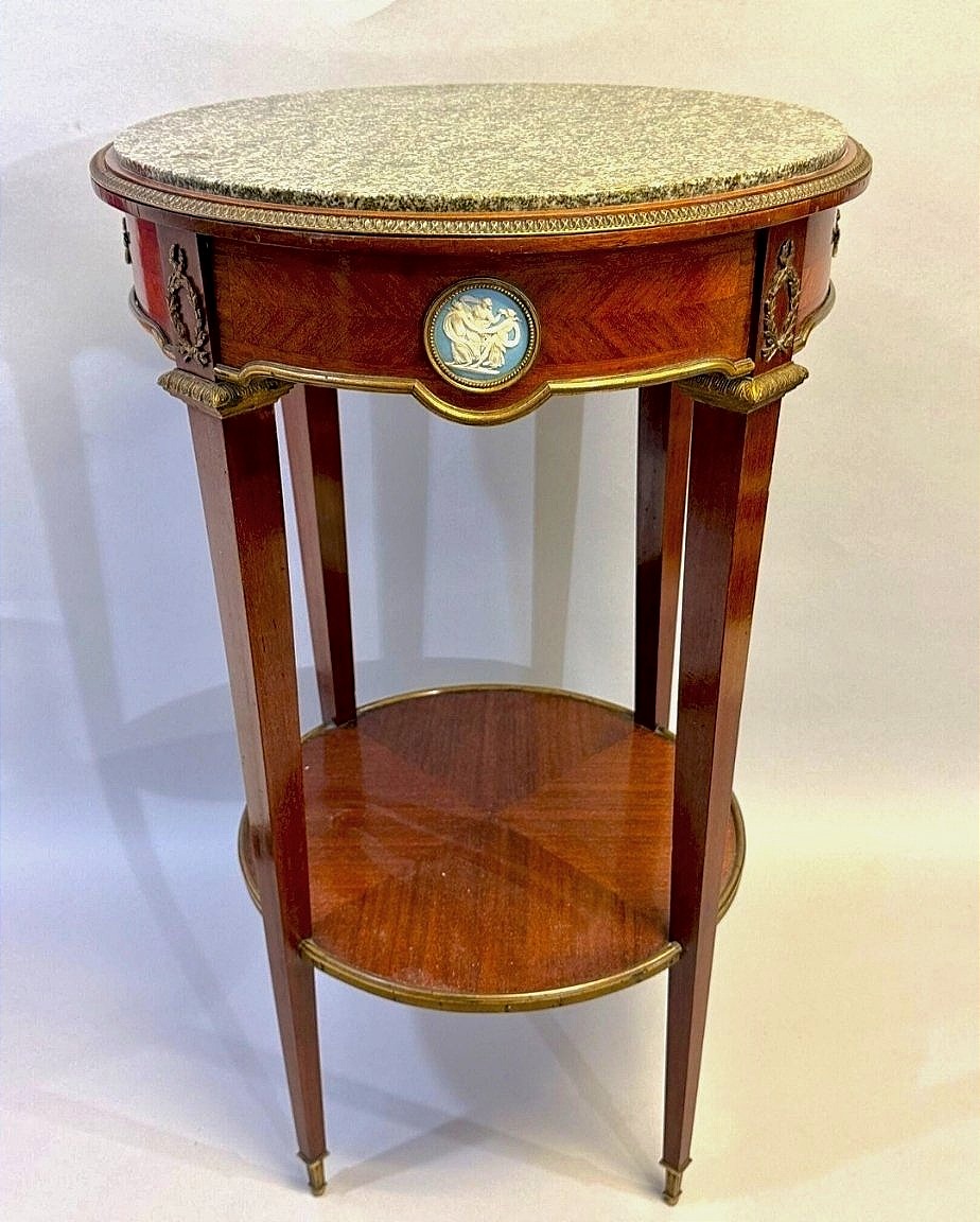 Late 19th-century Louis XVI-style Side Table -photo-5