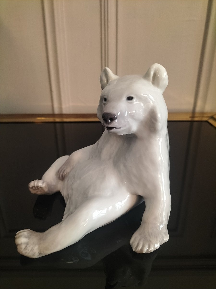 Royal Copenhague Ours en porcelaine -photo-2